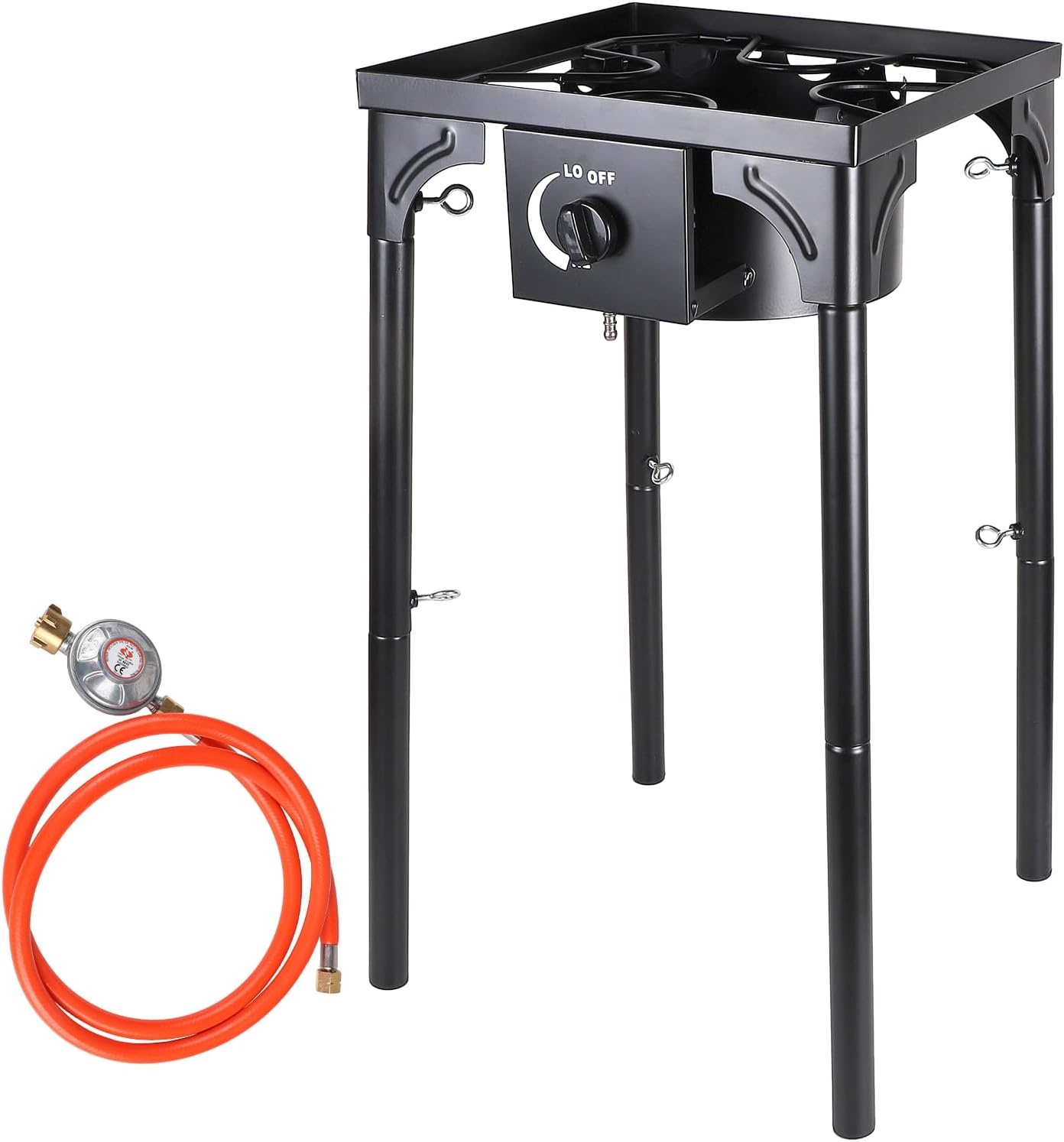 Gas Krukfornuis Camping 10kW Gietijzer - 34% Korting!