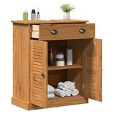 vidaXL Badkamer Kast met opslag VIGO Honingbruin 67.5 x 34 x 80 cm