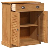 vidaXL Badkamer Kast met opslag VIGO Honingbruin 67.5 x 34 x 80 cm