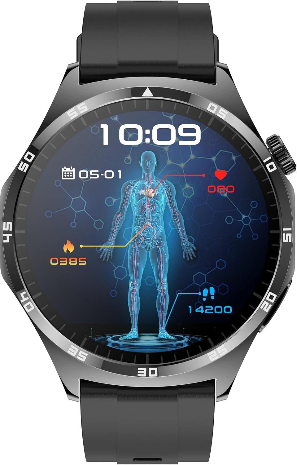 Smartwatch Heren/Dames - 42% Korting