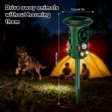 Ultrasone Dierenverjager Tuin Zonne-energie 59% Korting