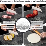 Transparante Acryl Snijplank 60x40 cm met Antislip & Aanslagrand - 33% Korting