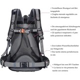 Waterdichte Wandelrugzak 40L Unisex - Ideaal voor Trekking & Reizen - 34% Korting!