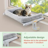 Kattenhangmat 63x38cm Grijs - 33% Korting!