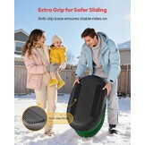 Opblaasbare Sneeuwslee Groen - PVC - Max 50 kg - 58% Korting