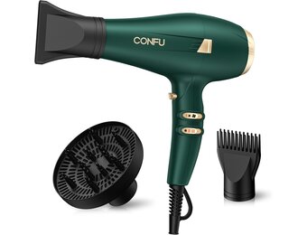 Professionele Haardroger 2400W - Donkergroen (34% Korting)