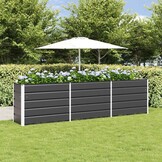 Plantenbak Antraciet Staal - 34% Korting!