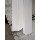 VidaXL Tuinstoel met Hocker Hout Wit - 54% Korting!
