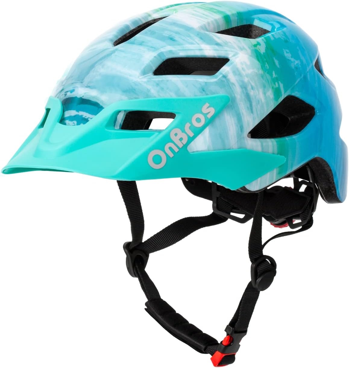Kinderfietshelm (5-14jr) - Multi-sport, Verstelbaar 50-57cm, Vizier, 28% Korting!