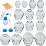 Glazen Cupping Set 14-delig: Ontspanning & Massage - 46% Korting