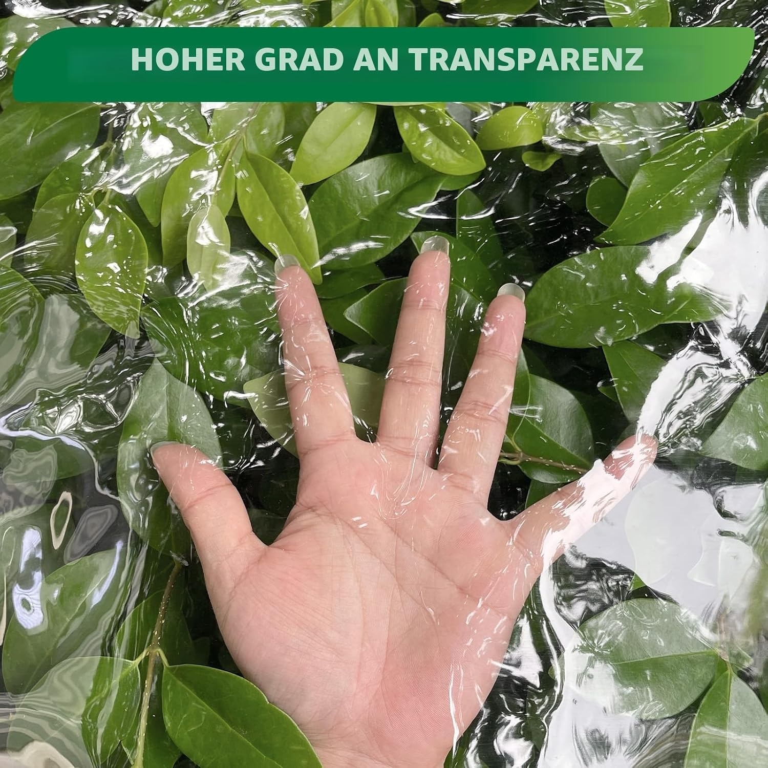 Transparant Dekzeil 3x4m PVC 450gsm Waterdicht met 34% Korting