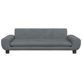 VidaXL Hondenmand 100x54x33cm Fluweel Donkergrijs - 34% Korting!