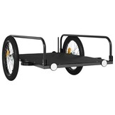 Stevige Fietstrailer - Zwart - 45kg Draagvermogen - 34% Korting