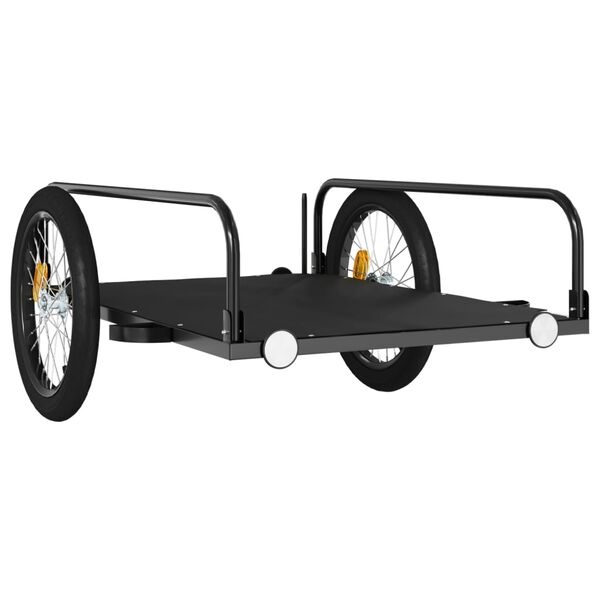 Stevige Fietstrailer - Zwart - 45kg Draagvermogen - 34% Korting