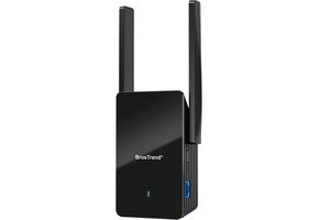 WiFi 6 Versterker AX1500 | 1500Mbps, 185m² Bereik | Zwart | 40% Korting