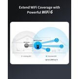 BrosTrend WiFi 6 Versterker AX1500 - Zwart, 185m² Bereik - 34% Korting!