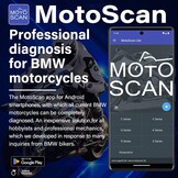 UniCarScan UCSI-2100 OBD2 Bluetooth-scanner voor BimmerCode & MotoScan, werkt met iOS, Android en Windows