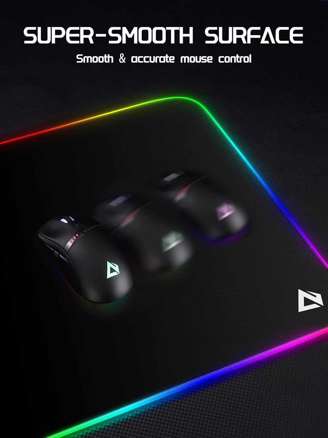 XXL Gaming Muismat met RGB - 90x40cm - 43% Korting!