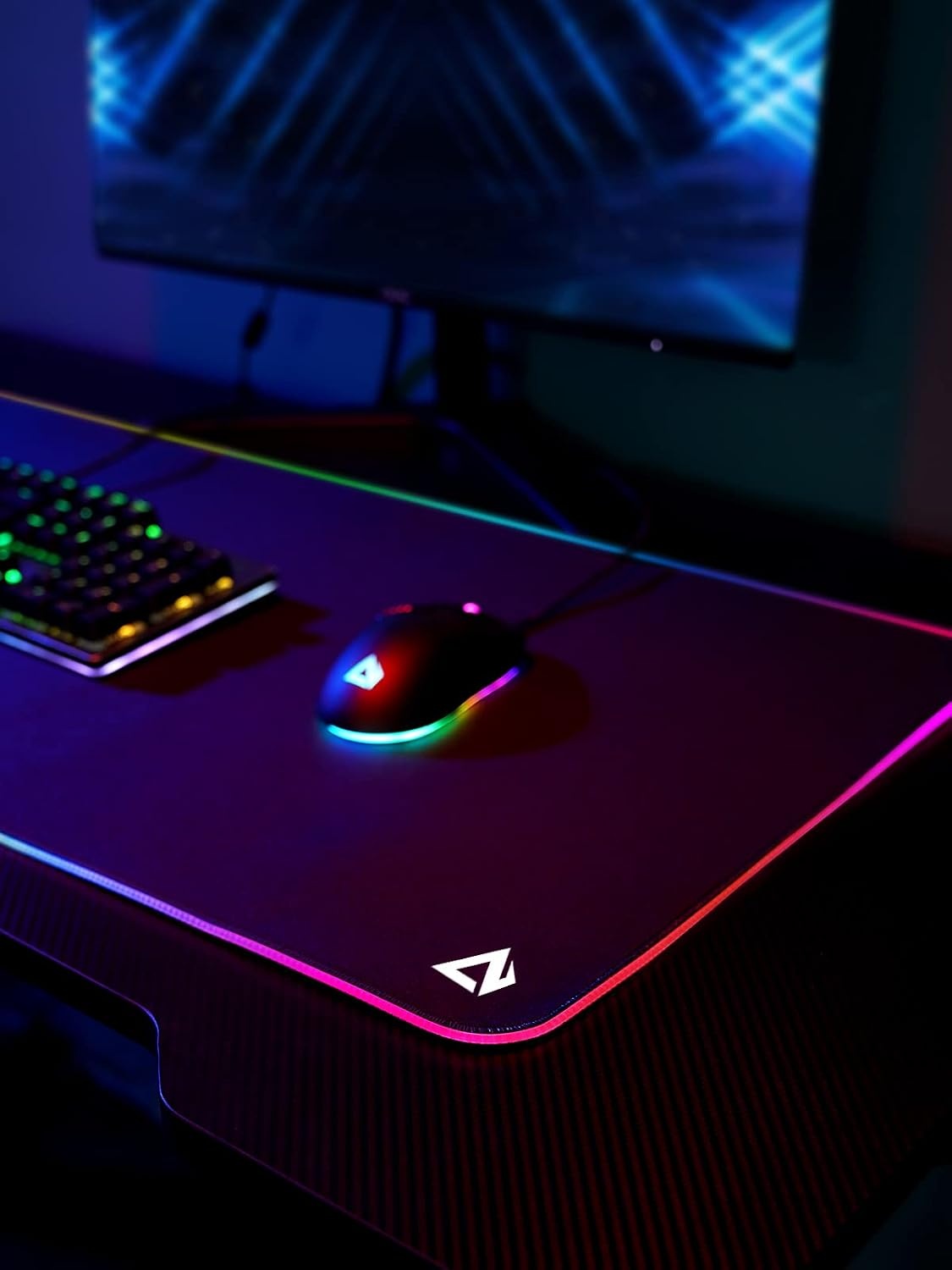 XXL Gaming Muismat met RGB - 90x40cm - 43% Korting!