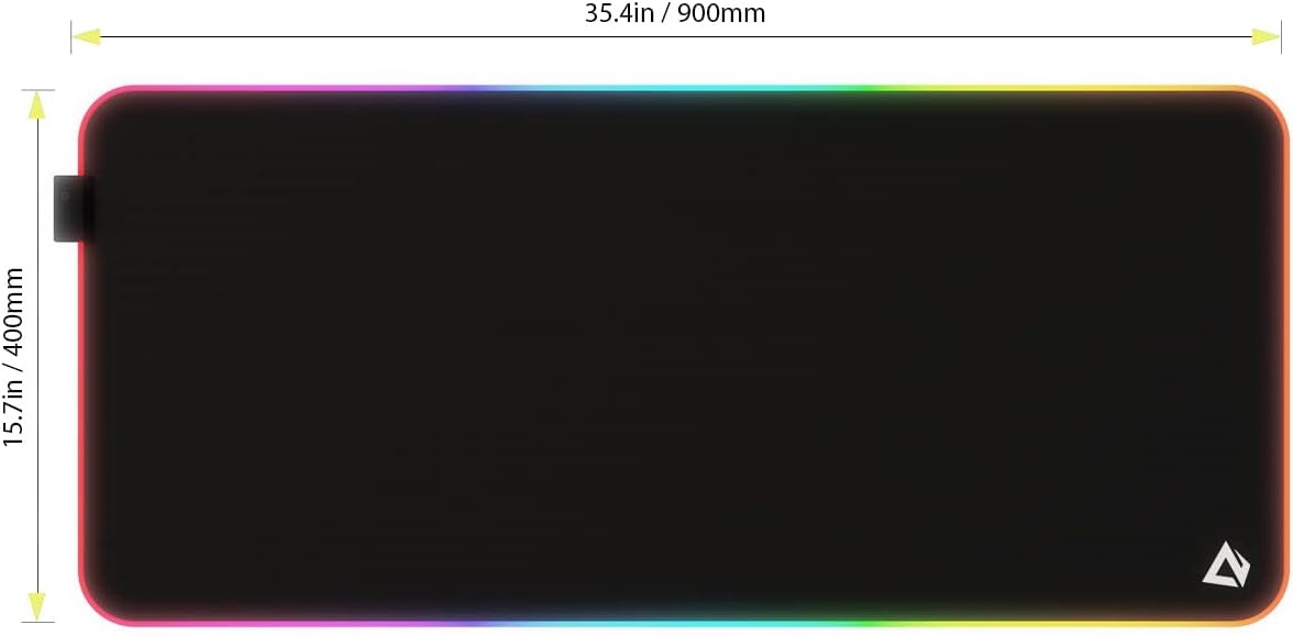 XXL Gaming Muismat met RGB - 90x40cm - 43% Korting!