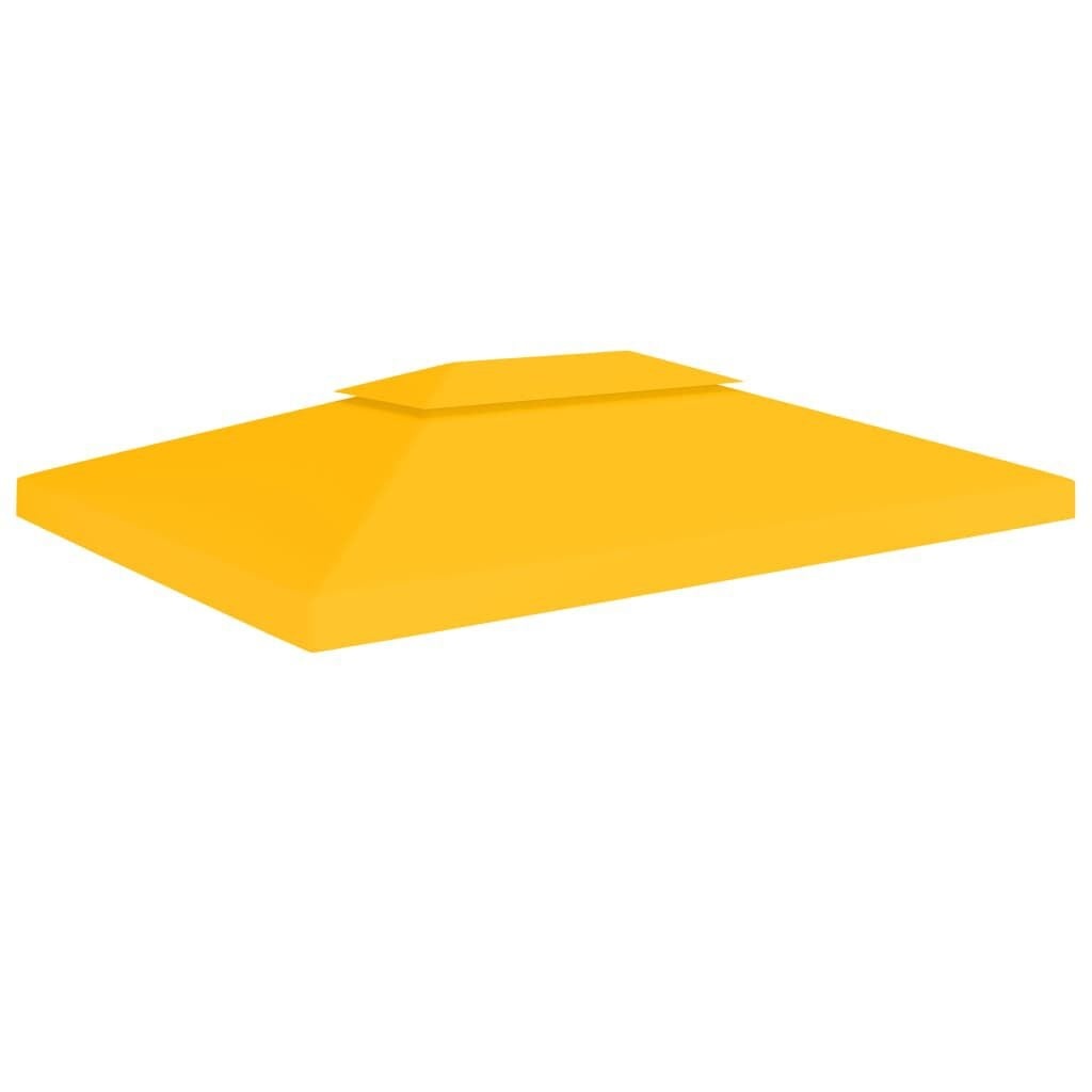 VidaXL Prieeldak Geel 4x3m - 2-laags 310 g/m² (53% Korting)