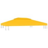 VidaXL Prieeldak Geel 4x3m - 2-laags 310 g/m² (53% Korting)