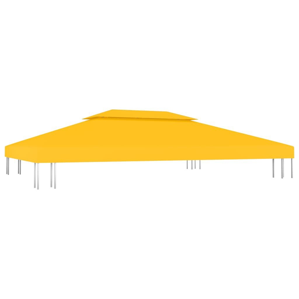 VidaXL Prieeldak Geel 4x3m - 2-laags 310 g/m² (53% Korting)