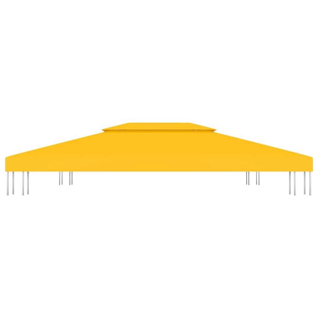 VidaXL Prieeldak Geel 4x3m - 2-laags 310 g/m² (53% Korting)