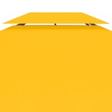 VidaXL Prieeldak Geel 4x3m - 2-laags 310 g/m² (53% Korting)