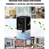 Elektrische luchtontvochtiger, 1700 ml, met timerfunctie, stil, kleine luchtontvochtiger met 7 lichtkleuren, automatische uitschakeling, voor slaapkamer, kast, badkamer (zwart)