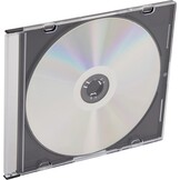 CD/DVD Slimline Jewel Cases voor 1 disc 5.2mm, zwart (50 stuks) - 62% korting
