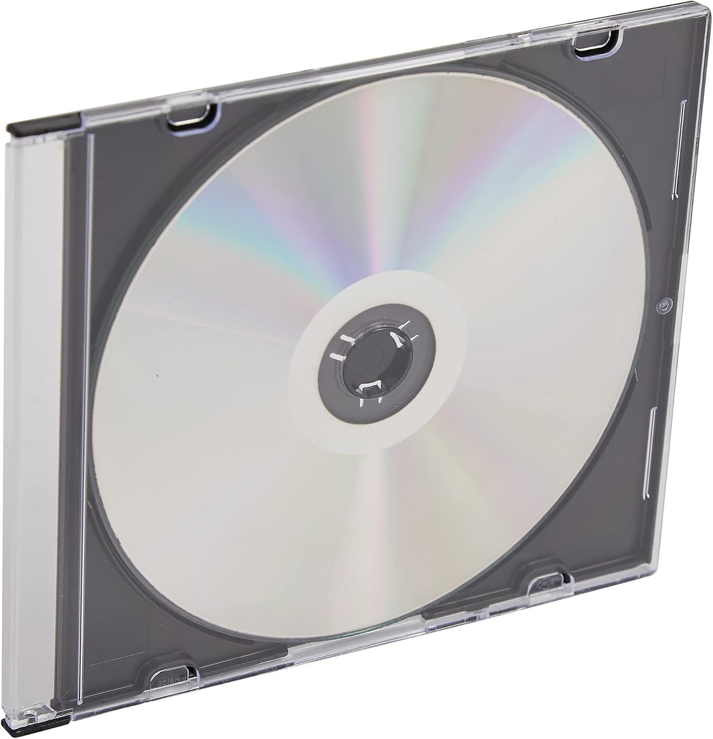 CD/DVD Slimline Jewel Cases voor 1 disc 5.2mm, zwart (50 stuks) - 62% korting