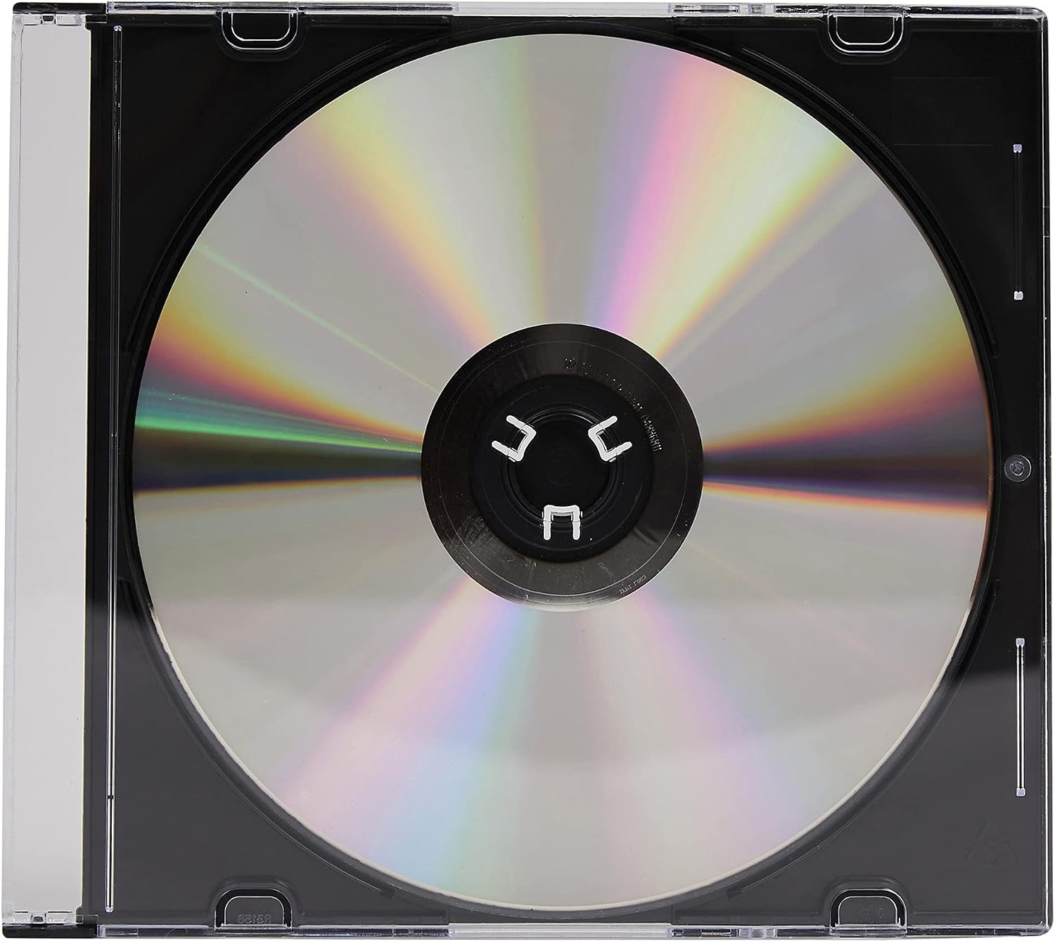 CD/DVD Slimline Jewel Cases voor 1 disc 5.2mm, zwart (50 stuks) - 62% korting