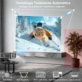 XIWBSY T08 PRO Projector - 4K Support, 1500 ANSI, Google TV, 360° Draaibaar