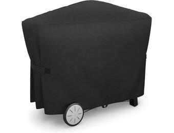 Onlyfire Barbecuehoes voor Weber Q 2000/3000 Gasbarbecue, Weerbestendige Barbecuehoes, 600D, BBQ Hoes, Barbecuezeil Waterdicht