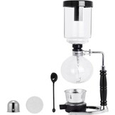 YUCHENGTECH Syphon Koffiezetapparaat, Glas, 3 Kopjes, 360 ml