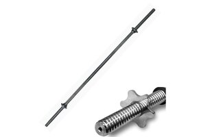 Halterstang 120cm 25mm met 45% Korting - Krachttraining Homegym