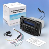 Geloo Boot Marine Stereo Waterdicht MP3-speler AM/FM-radio Stereo Media Ontvanger voor Boten, Jachten, Marineboten