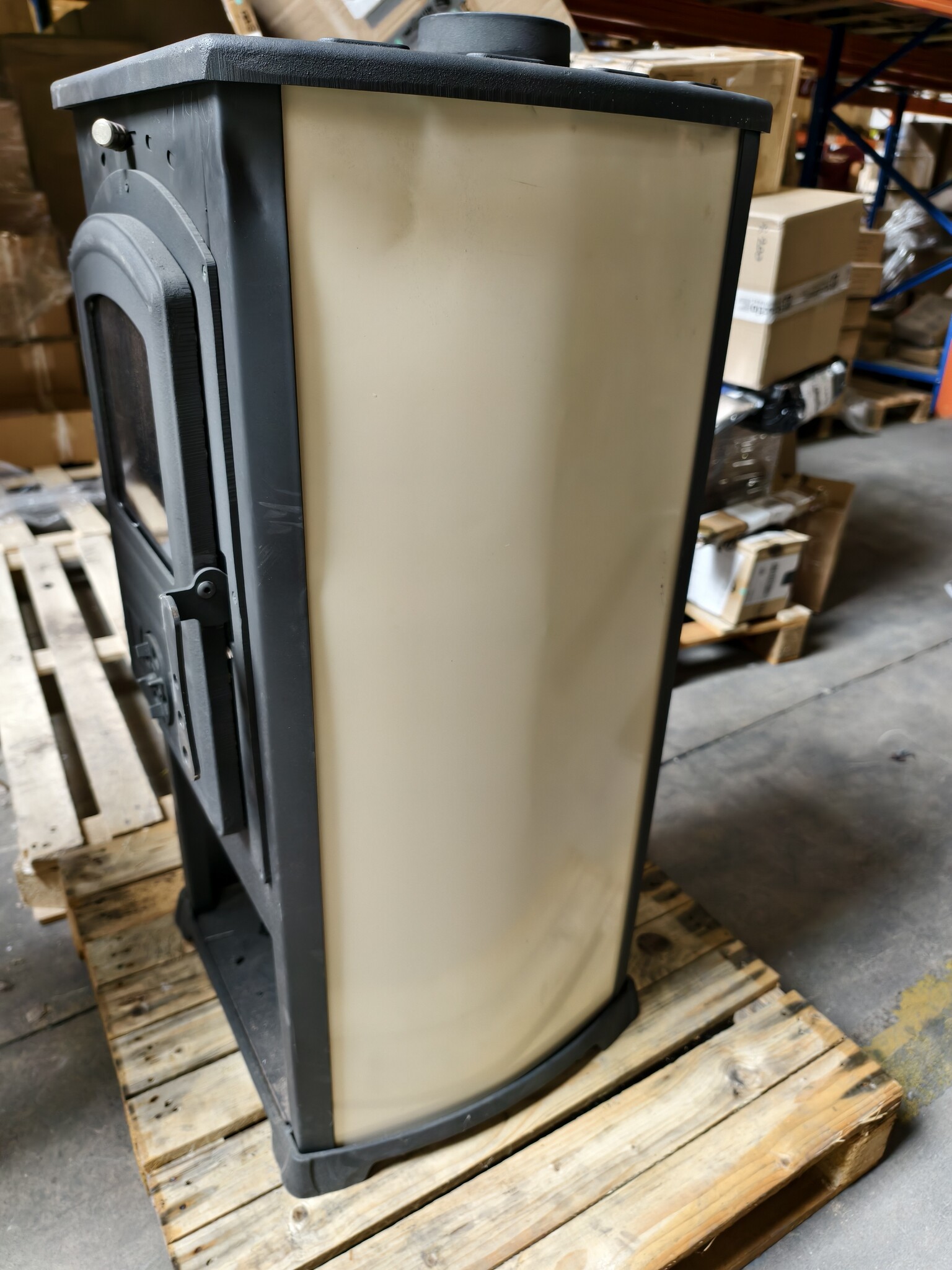 Houtkachel Staal 9 kW | Verwarmt tot 100m² | 60% Korting