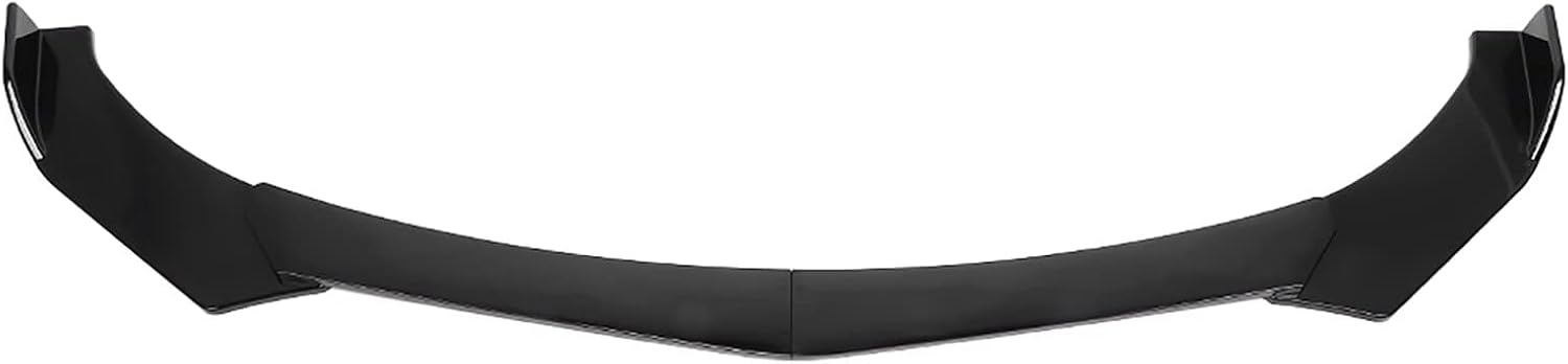 Glanzend Zwarte Voorbumper Lip Spoiler Kit - Universeel