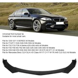 Glanzend Zwarte Voorbumper Lip Spoiler Kit - Universeel