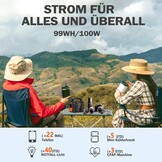 Draagbare Powerstation Generator 27000mAh met 34% Korting
