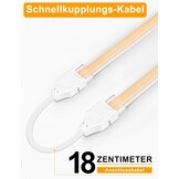 Lamomo COB Ledstrip 10m Warmwit Dimbaar IP65 - 29% Korting!
