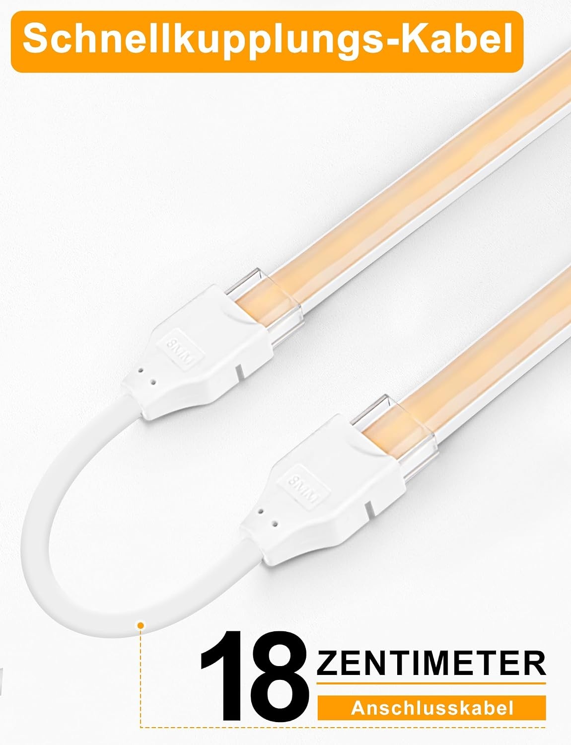 Lamomo COB Ledstrip 10m Warmwit Dimbaar IP65 - 29% Korting!
