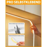 Lamomo COB Ledstrip 10m Warmwit Dimbaar IP65 - 29% Korting!