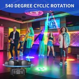 Moving Head Discolicht met RGB LED - Muziekgestuurd Feestverlichting (34% Korting)