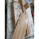 Boekenkast 48x25,5x140 cm Eiken Bewerkt Hout - 53% Korting