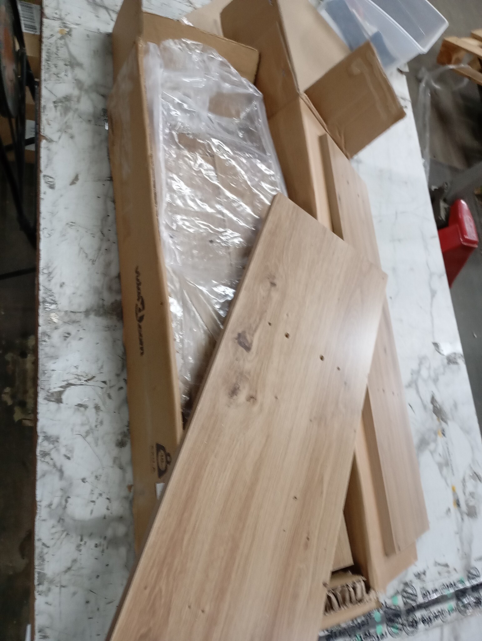 Boekenkast 48x25,5x140 cm Eiken Bewerkt Hout - 53% Korting