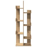 Boekenkast 48x25,5x140 cm Eiken Bewerkt Hout - 53% Korting