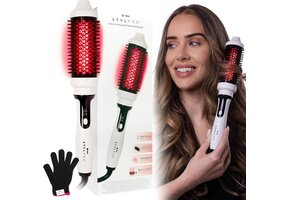 Thermoborstel 58 NIR/84 LED's: Föhnen & Krullen met Korting